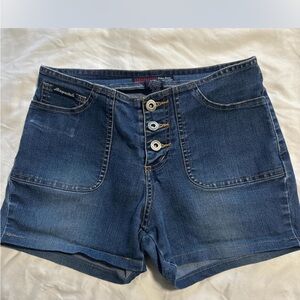 Aeropostale Dark Blue Jean Shorts